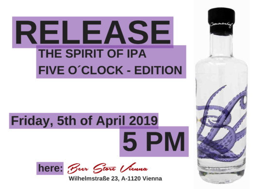 Release The Spirit of IPA Five O´Clock Bierbrand