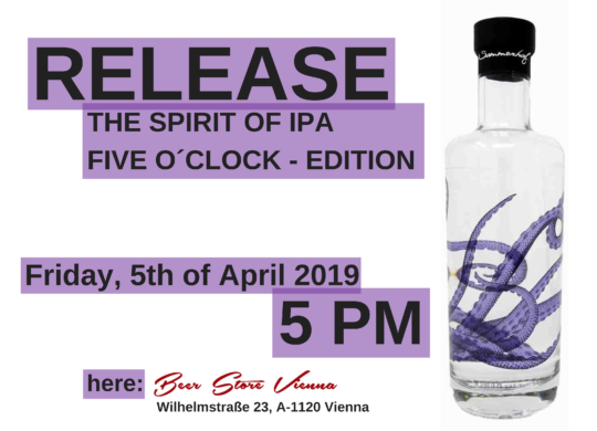 Release Bierbrand Five O´Clock Edition