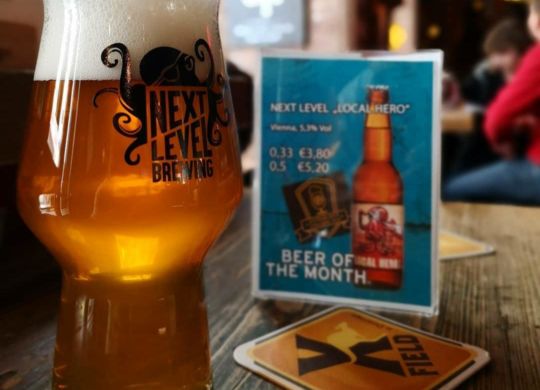 Crossfield ´s Austrialian Pub Vienna Local Hero Beer of the month